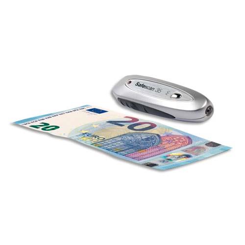 [203365] SAFESCAN 35 Detecteur faux billets ultra compact double vérification 10x10 cm 112-0267 (dont eco-taxe de 0,02 €)