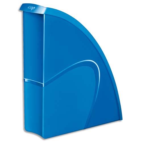 [204009] CEP Pro Porte-revues Gloss - Dos 8 cm x H31 x P25,9 cm coloris Bleu océan