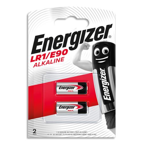 [204973] ENERGIZER Pile Alcaline LR01 E90, pack de 2 piles